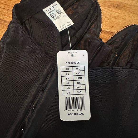 Goddess lace corset 38D NWT - Picture 3 of 4